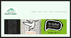Desktop Screenshot of mensajerodelasierra.com